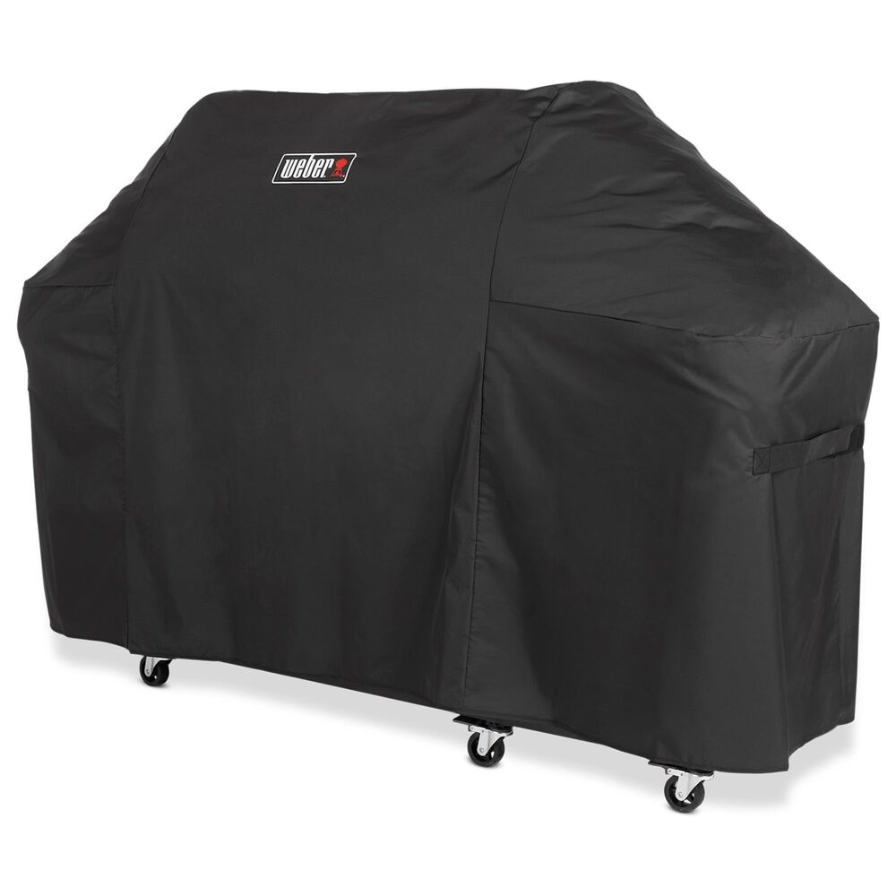 Weber Grill Cover Premium Summit Series in Black, , large