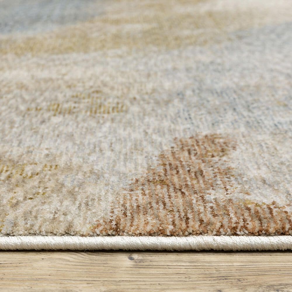 Oriental Weavers Hayden 5&#39;3&quot; x 7&#39;6&quot; Beige and Rust Area Rug, , large
