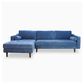 37B Anderson 2-Piece Stationary Left Arm Facing Sectional in Denim, , large