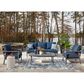 Ashley Gali 4-Piece Conversation Set in Blue, , large