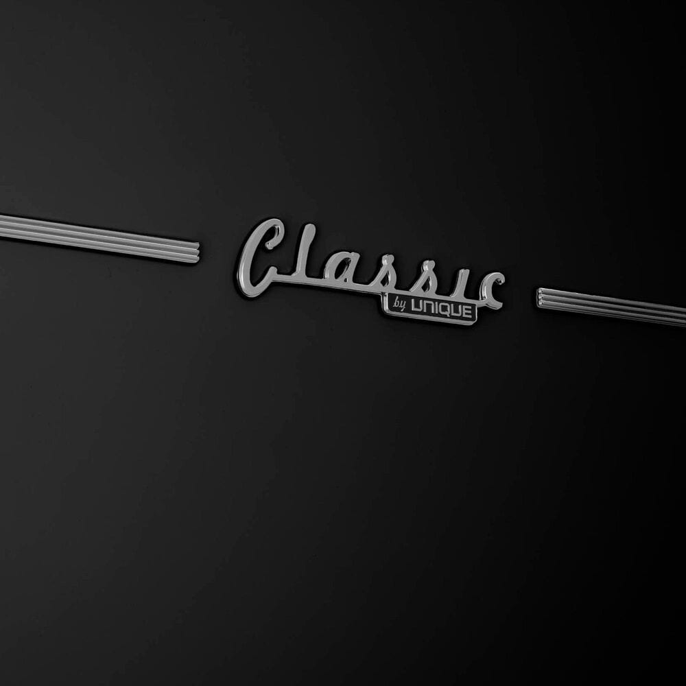 Unique Appliances Classic Retro 18 Cu. Ft Bottom Freezer Refrigerator in Midnight Black, , large