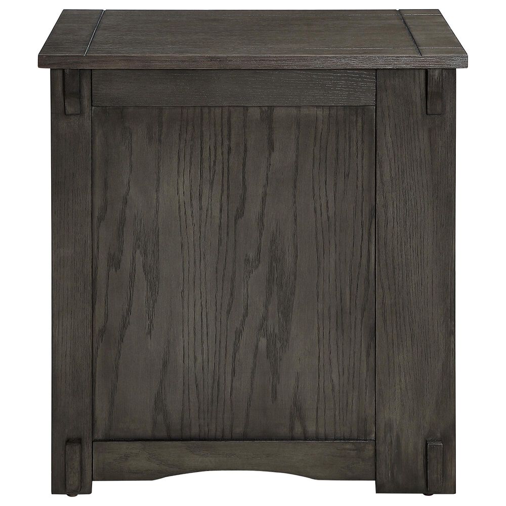 Linon Home Decor Parnell Side Table in Gray, , large