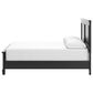 Ashley Lanolee 3-Piece Queen Bed with Two Nightstands in Black, , large