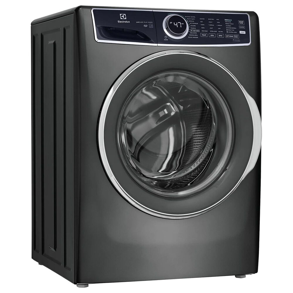 Electrolux 4.5 Cu. Ft. Front Load Washer and 8 Cu. Ft. Gas Dryer Laundry Pair in Titanium, , large