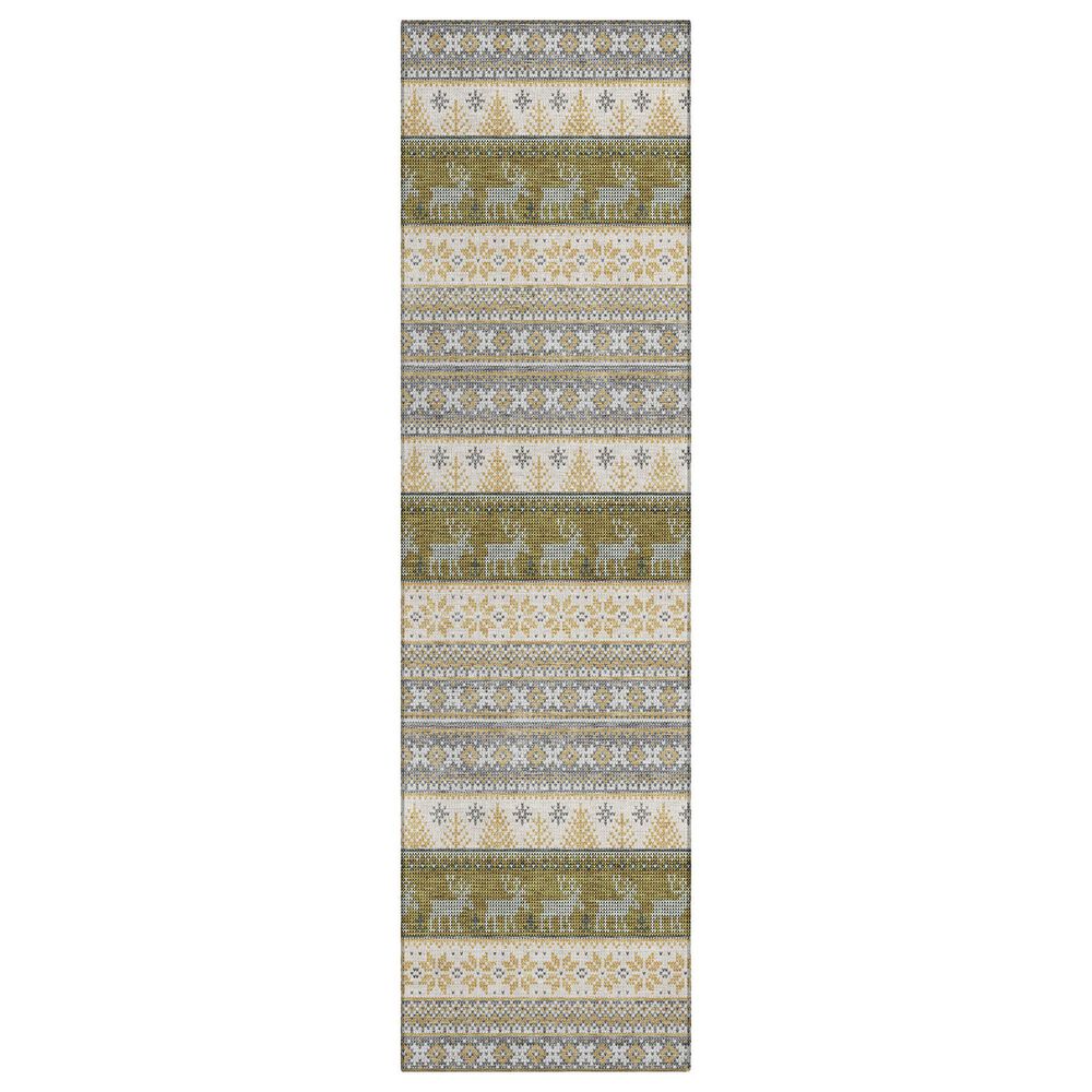 Dalyn Rug Company Wonderland WN26 2"3" x 7"6" Gray Indoor/Outdoor Runner, , large