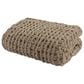 Hampton Park Chenille Chunky Knit 50" x 60" Throw in Brown, , large