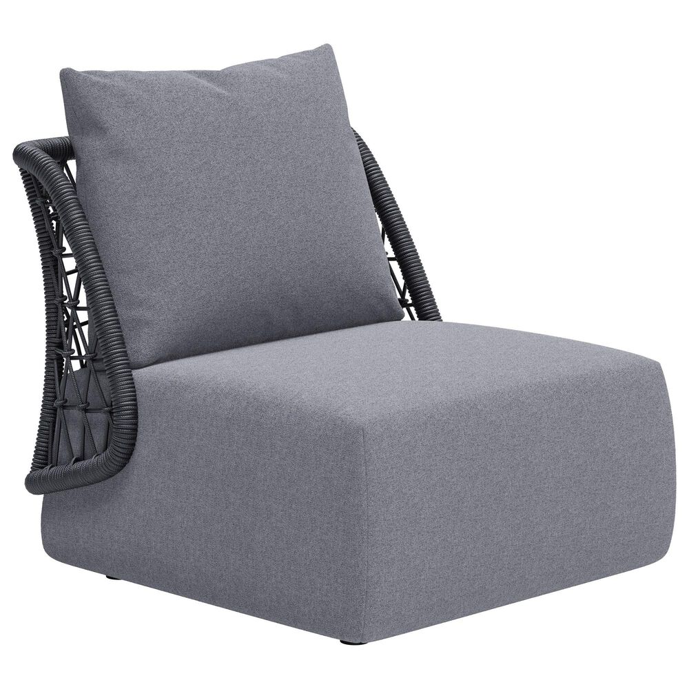 Zuo Modern Mekan Accent Chair in Gray, , large