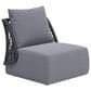 Zuo Modern Mekan Accent Chair in Gray, , large