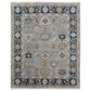 Oriental Weavers Majorca MAJ05 Grey and Blue 9" x 12" Area Rug, , large