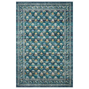 Rifle Paper Co. x Loloi Courtyard 3"6" x 5"6" Hadley Emerald Area Rug, , large