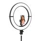 Camera Accessories 18" Foldable Ring Light with Adjustable Stand and Remote Control in Black, , large