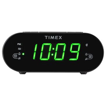 iHome Wireless and USB Charging FM Alarm Clock Radio in Black, , large