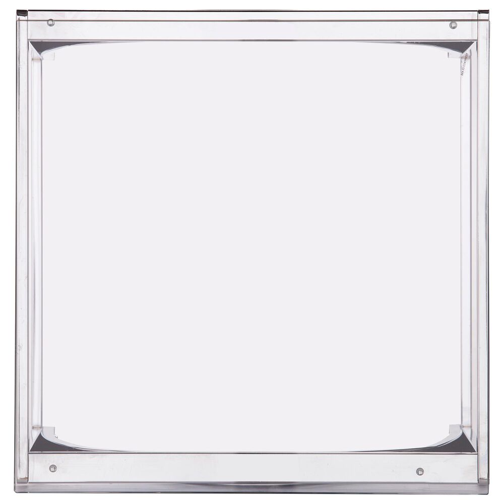 Southern Enterprises Stevenly End Table in Chrome, , large