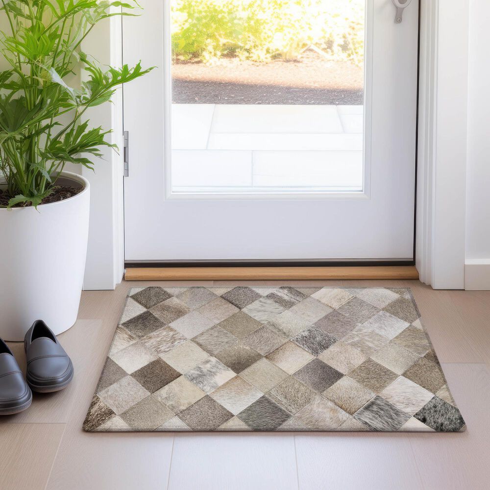 Dalyn Rug Company Bozeman BM2 Gray 2&#39;6&quot; x 3&#39;10&quot; Area Rug, , large