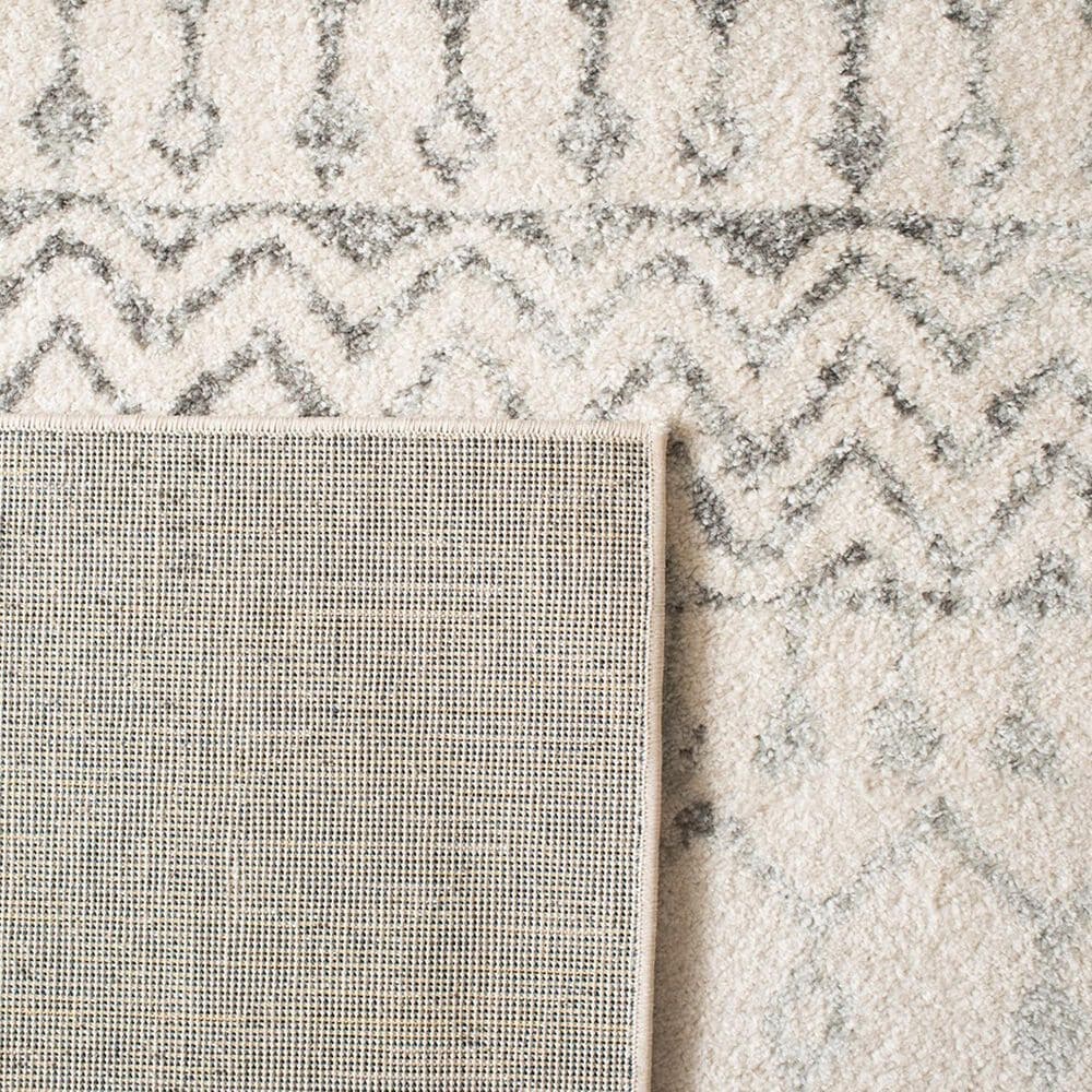 Safavieh Tulum TUL270A 5&#39; Square Ivory and Grey Area Rug, , large