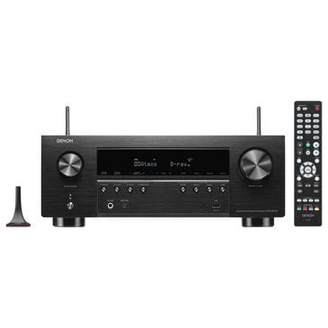 Denon 90W 7.2-Channel AV Receiver in Black, , large