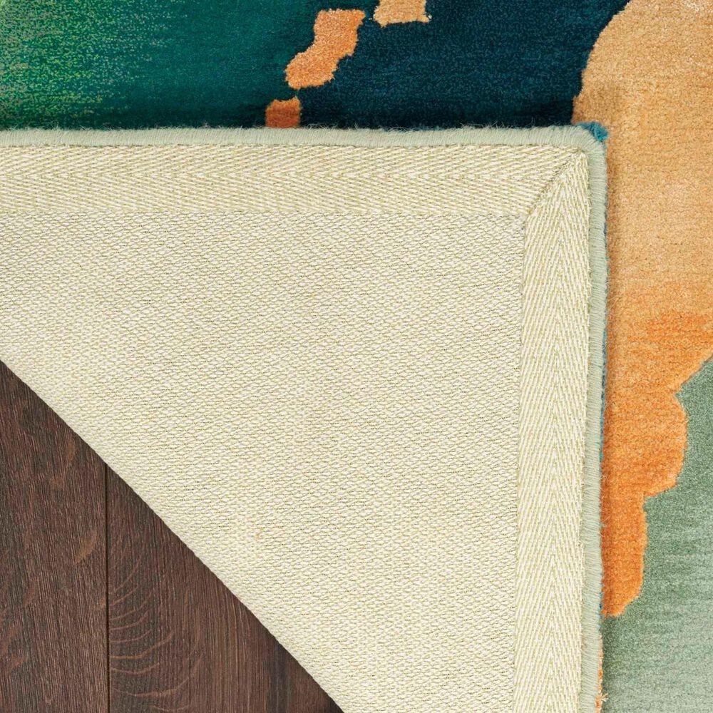 Nourison Prismatic Emerald 2&#39; x 3&#39; Area Rug, , large