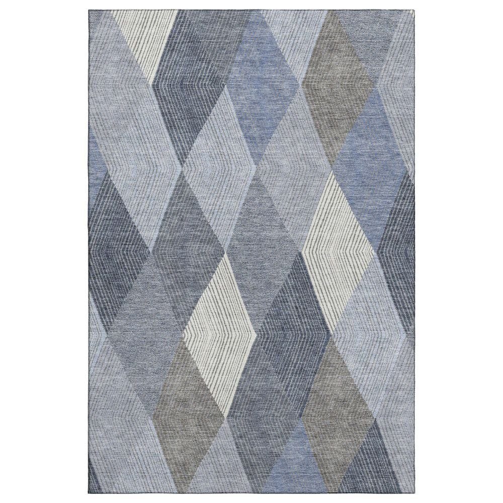 Dalyn Rug Company The Reserve TR11 Denim 10" x 14" Indoor/Outdoor Area Rug, , large