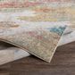 Surya Illusions 7"10" x 10" Cream, Gray, Sage, Orange and Peach Area Rug, , large