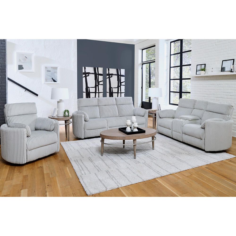 Simeon Collection Radius Power Swivel Glider Recliner in Mega Grey, , large