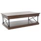 Belle Furnishings Tribeca Rectangular Cocktail Table in Cordovian Brown, , large