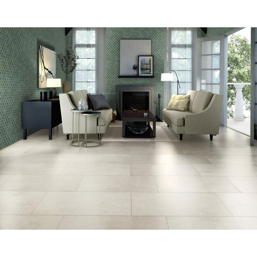 Dal-Tile Miramo Reef 3&quot; Fan Undulated on 13.25&quot; x 12.75&quot; Ceramic Mosaic Sheet, , large