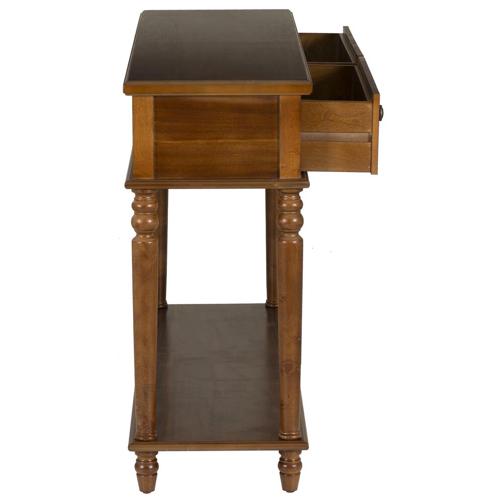 Linon Home Decor Mcghie Console Table in Hazelnut Brown, , large