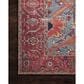 Loloi Loren LQ-10 2"6" x 7"6" Blue and Red Runner, , large