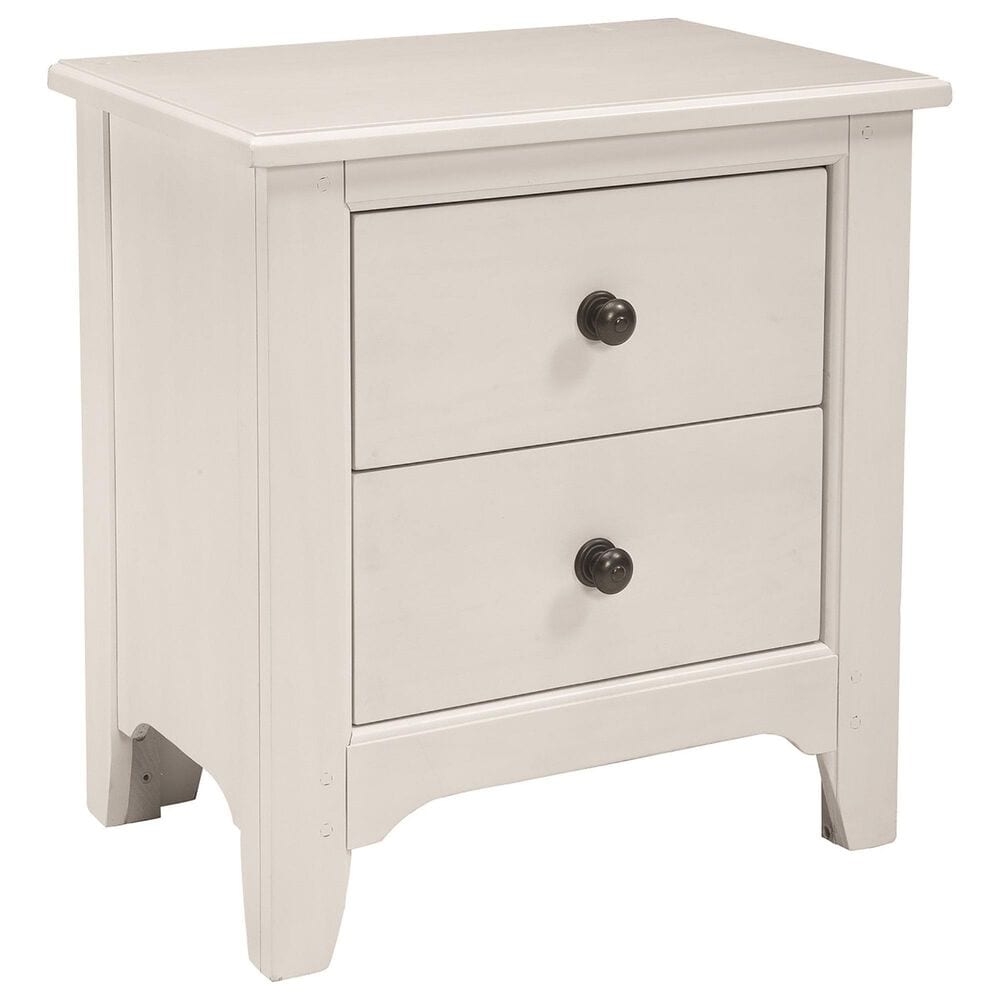 Eastern Shore Taylor 2-Drawer Nightstand in Sea Shell, , large