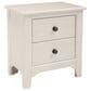 Eastern Shore Taylor 2-Drawer Nightstand in Sea Shell, , large