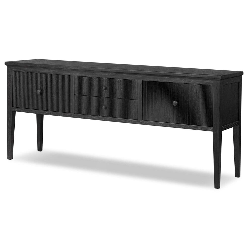 Four Hands Bush Sideboard in Distressed Black Oak, , large