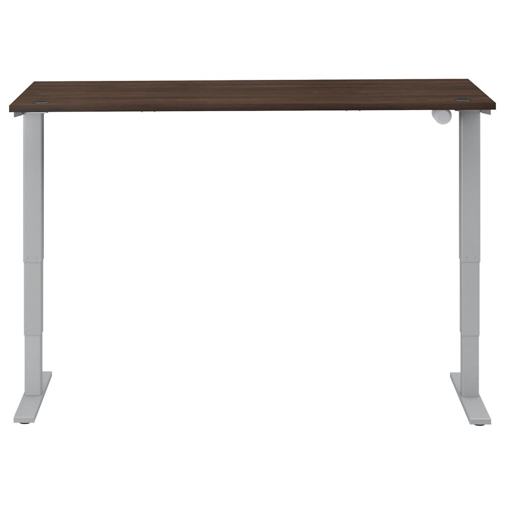 Bush Move 40 72" x 60" Adjustable Standing Desk in Black Walnut