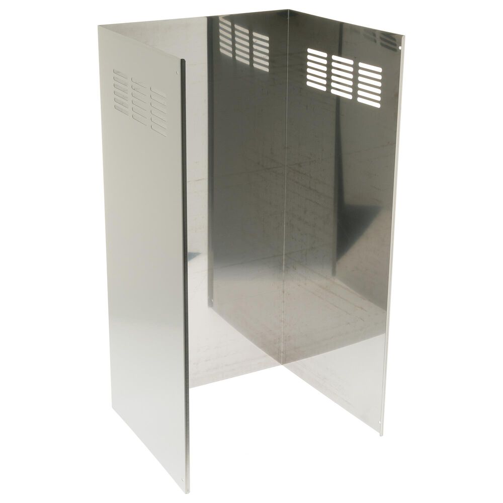 GE Appliances 10' Ceiling UX10DC8SLSS Duct Cover Kit in Stainless Steel, , large