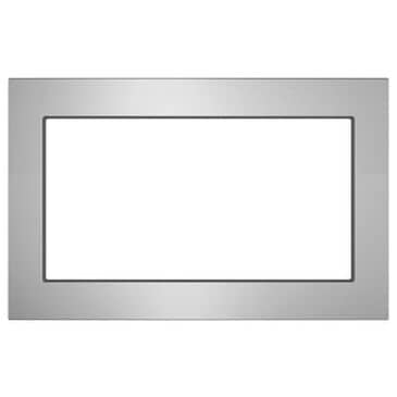 GE Appliances 30" Built-In Microwave Trim Kit in Stainless Steel, , large