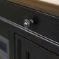 Wycliff Bay Hartford 75" Fireplace TV Stand in Black and Gray, , large
