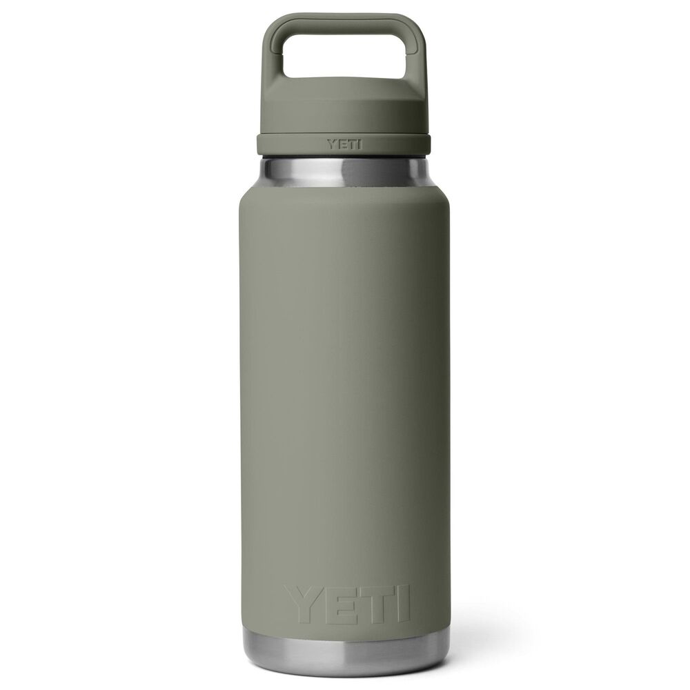 YETI Rambler 36 Oz Water Bottle with Chug Cap in Pampa Green, , large