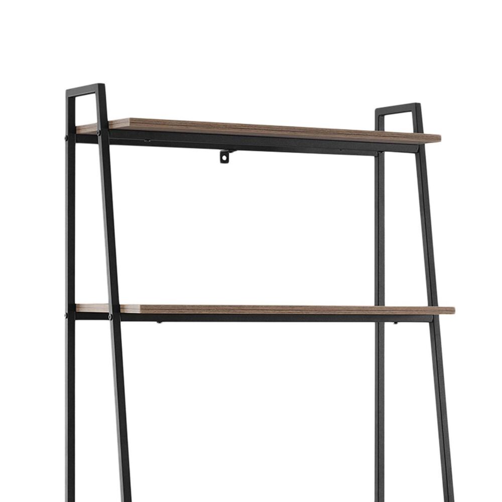 Walker Edison Arlo 72" Storage Bookcase in Mocha, , large
