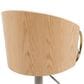 Armen Living Solstice Adjustable Barstool in Ivory, , large