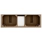 James Martin Vanities Brookfield 72" Double Bathroom Vanity in Pecan with 3cm Lime Delight Quartz Top and Rectangular Sinks, , large