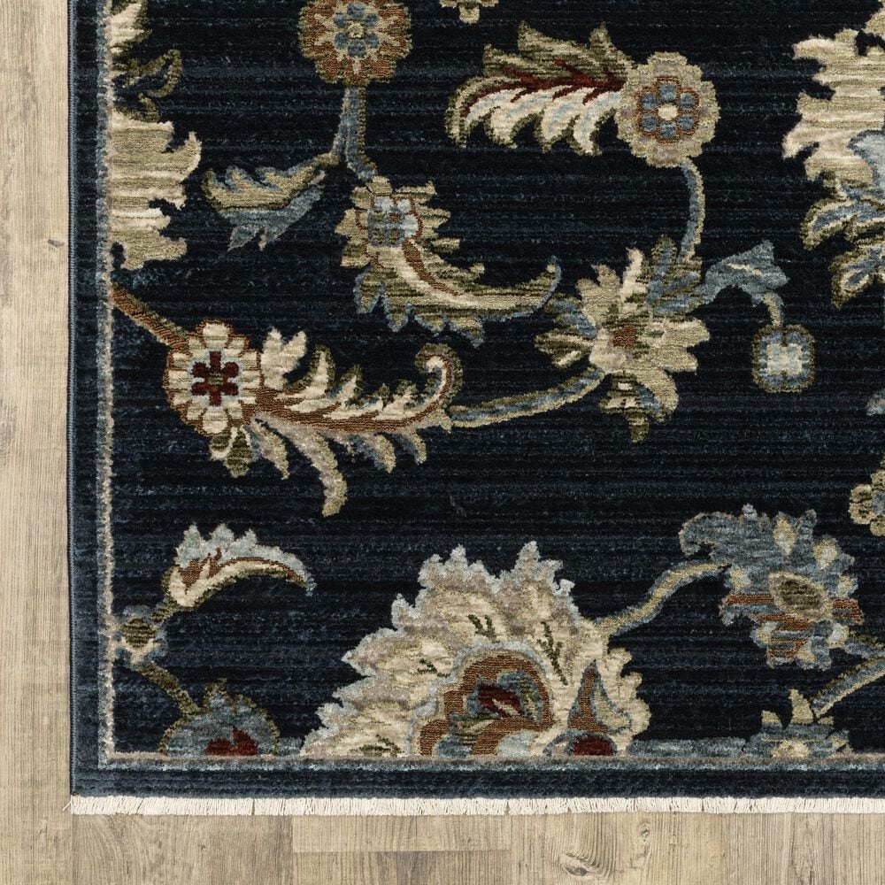 Oriental Weavers Capella Blue and Multicolor 6&#39;7&quot; x 9&#39;6&quot; Area Rug, , large