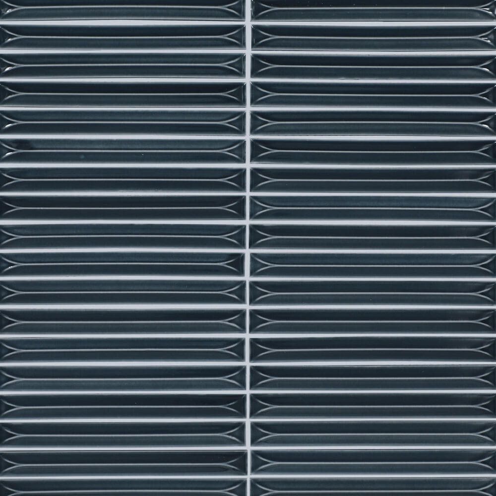 Dal-Tile Artefino Vintage Angelite 2" Floret on 12" x 12" Porcelain Mosaic Sheet, , large