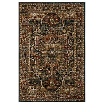 Karastan Spice Market Alcantara Sapphire 12" x 15" Area Rug, , large
