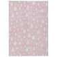 Dalyn Rug Company Wonderland WN23 3" x 5" Pink Indoor/Outdoor Area Rug, , large