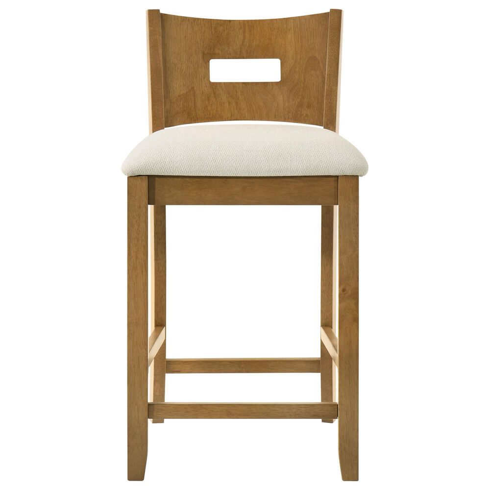 Armen Living Ren 26" Counter Height Stool in Amber Glow, , large