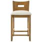 Armen Living Ren 26" Counter Height Stool in Amber Glow, , large
