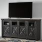 Ashley Tyler Creek Extra Large 74.25" TV Stand in Black and Gray, , large