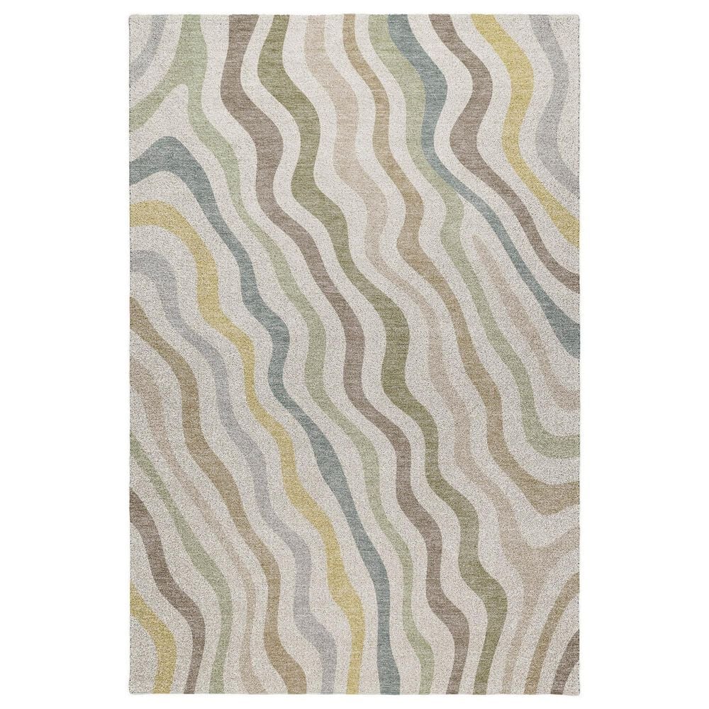 Dalyn Rug Company Kenner KN4 Ivory 6"6" x 9"6" Area Rug, , large