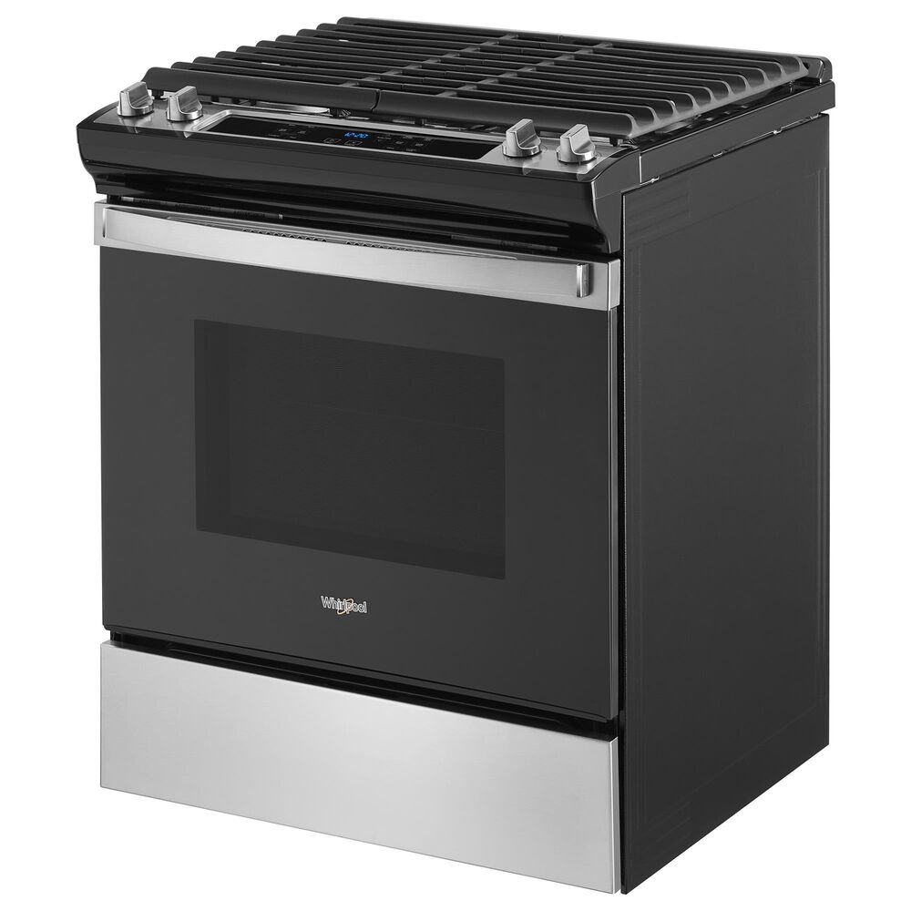 Whirlpool 5 Cu. Ft. Gas Range with Frozen Bake in Stainless Steel, , large