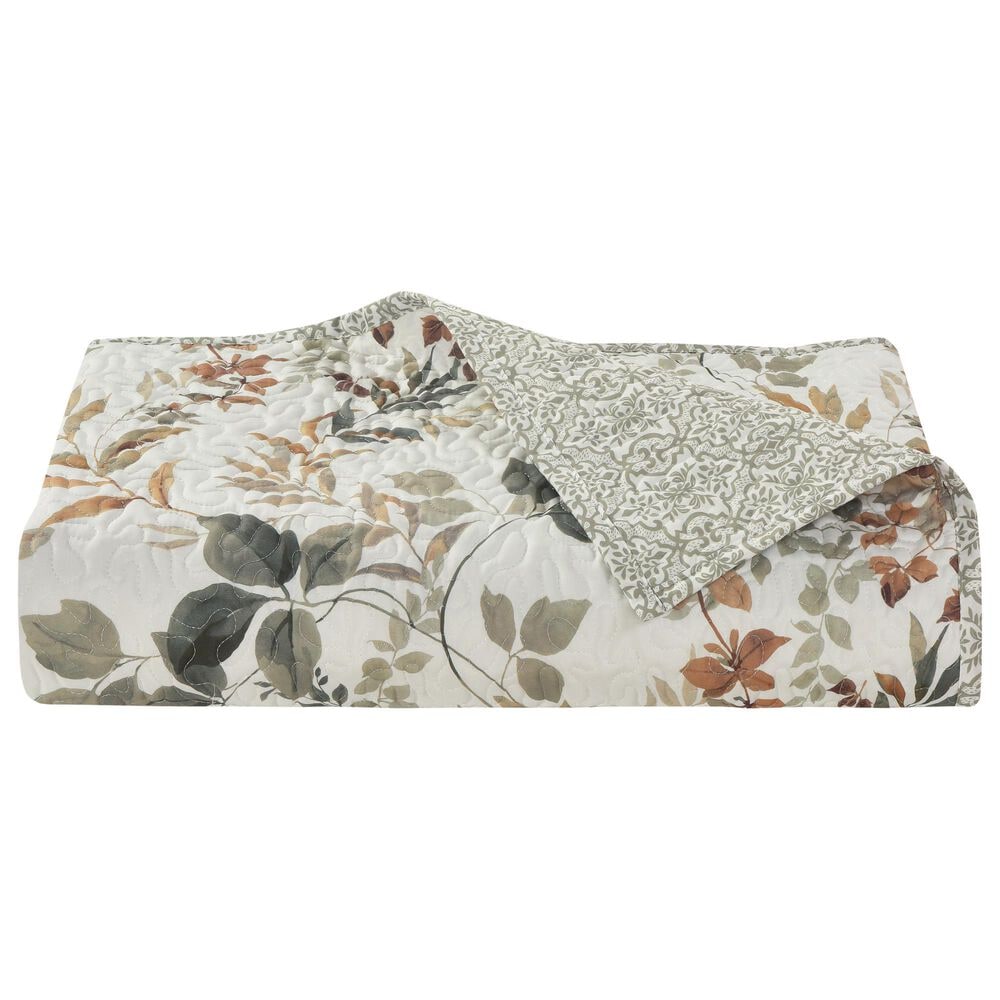 J. Queen New York Evergreen 3-Piece Full/Queen Quilt Set in Sage, , large