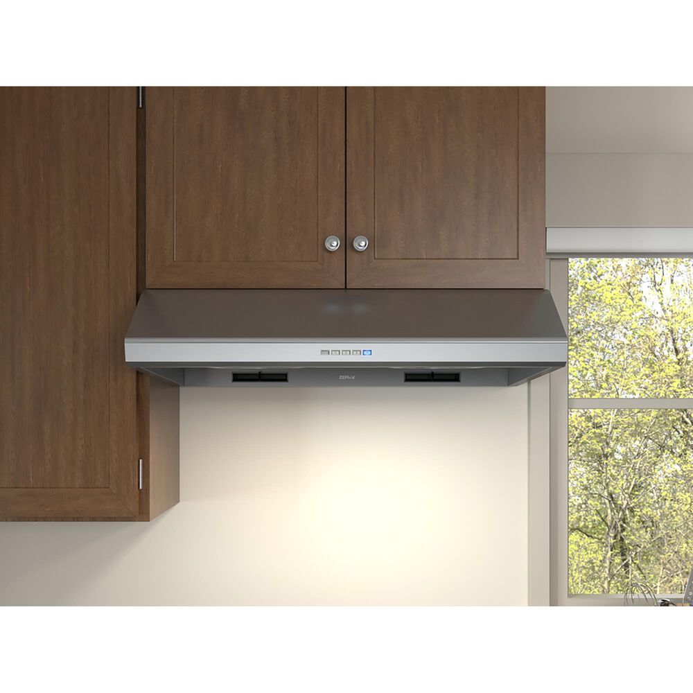 Zephyr Core Hurricane 36&quot; Under-Cabinet Range Hood with Blower in Stainless Steel, , large